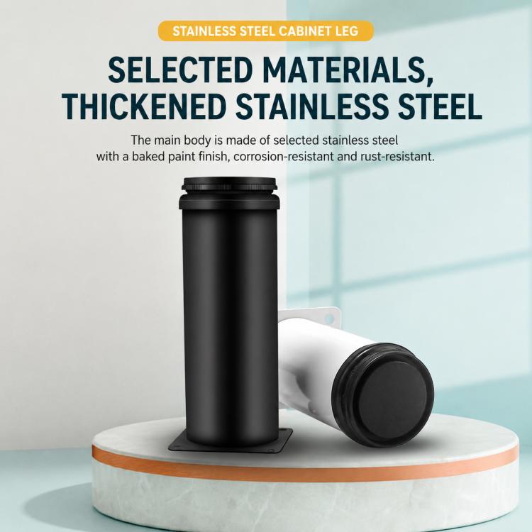 Gambe di supporto regolabili in acciaio inox 50x50-50x250mm