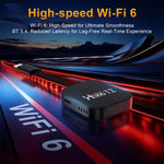HS86 T2 Mini TV Stick Android 14 2GB+16GB con telecomando