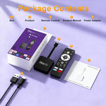HS86 T2 Mini TV Stick Android 14 2GB+16GB con telecomando