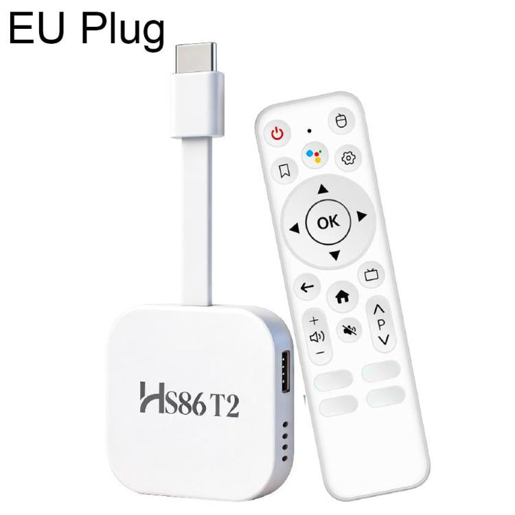 HS86 T2 Mini TV Stick Android 14 2GB+16GB con telecomando