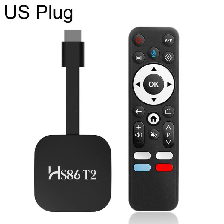 HS86 T2 Mini TV Stick Android 14 2GB+16GB con telecomando