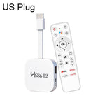 HS86 T2 Mini TV Stick HD Android 14 con telecomando, 2GB+16GB, RK3518 Cortex-A53 Quad-Core, EU Plug, US Plug, UK Plug, AU Plug