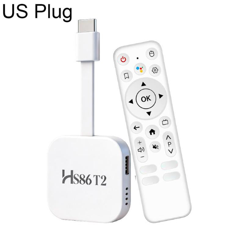 HS86 T2 Mini TV Stick Android 14 2GB+16GB con telecomando