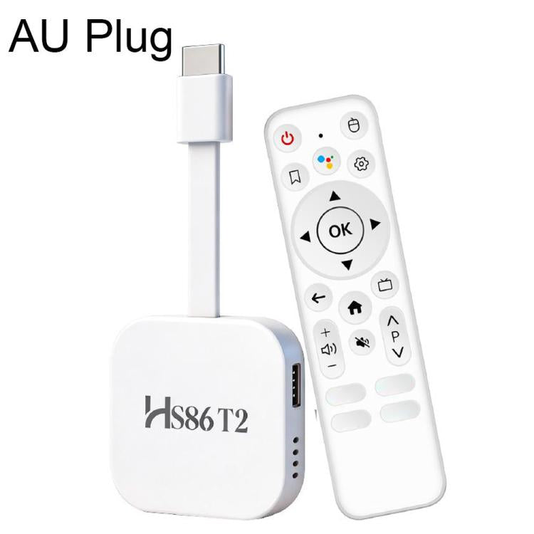 HS86 T2 Mini TV Stick Android 14 2GB+16GB con telecomando