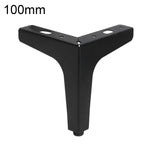 Gambe per mobili in metallo a tre punte 100-150mm