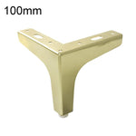 Gambe per mobili in metallo a tre punte 100-150mm