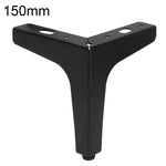 Gambe per mobili in metallo a tre punte 100-150mm