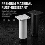 Gambe di supporto per mobili semplici e regolabili in altezza, ideali per divani e tavolini da caffè., 78mm, 100mm, 120mm, 150mm, 180mm, 200mm