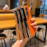 Custodia magnetica per telefono con doppia cerniera e texture in tessuto galvanizzato, For Galaxy Z Fold8 5G, For Galaxy Z Fold8 Ultra 5G, For Galaxy Z Fold7 / W26