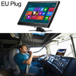 Telecamera di retromarcia con display HD da 10,1 pollici per auto, spina europea.