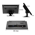 Telecamera di retromarcia con display HD da 10,1 pollici per auto, spina europea.