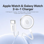 Caricabatterie wireless magnetico a doppia modalità Yesido DS42 per orologi