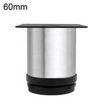 Gambe di supporto per mobili in acciaio inox spazzolato, ideali per divani e tavolini da caffè., 50mm, 60mm, 80mm, 100mm, 120mm, 150mm, 200mm, 250mm, 300mm, 350mm, 400mm, 450mm, 500mm