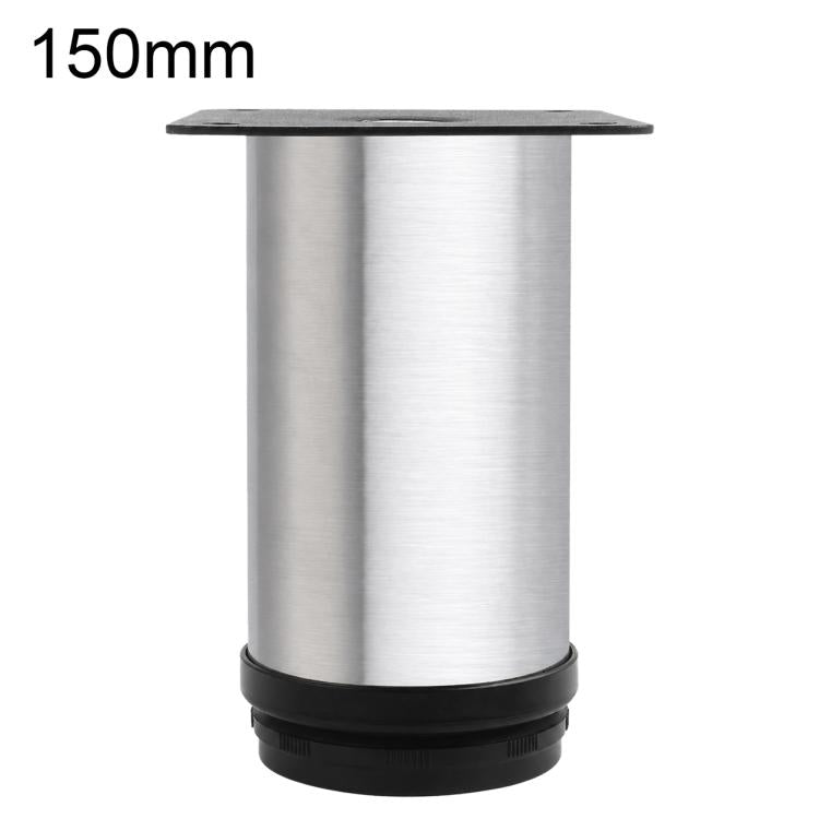 Gambe di supporto per mobili in acciaio inox spazzolato, ideali per divani e tavolini da caffè., 50mm, 60mm, 80mm, 100mm, 120mm, 150mm, 200mm, 250mm, 300mm, 350mm, 400mm, 450mm, 500mm
