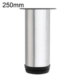 Gambe di supporto per mobili in acciaio inox spazzolato, ideali per divani e tavolini da caffè., 50mm, 60mm, 80mm, 100mm, 120mm, 150mm, 200mm, 250mm, 300mm, 350mm, 400mm, 450mm, 500mm