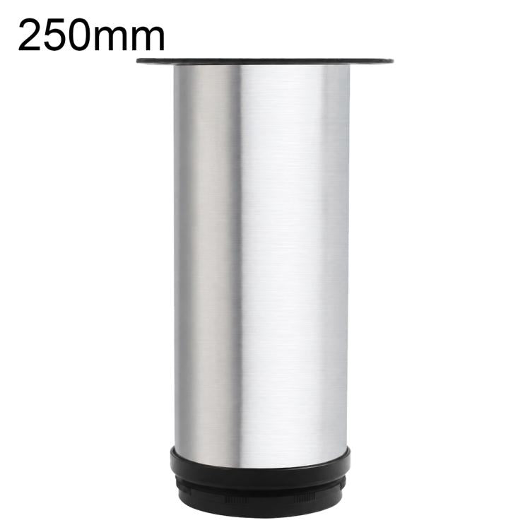 Gambe di supporto per mobili in acciaio inox spazzolato, ideali per divani e tavolini da caffè., 50mm, 60mm, 80mm, 100mm, 120mm, 150mm, 200mm, 250mm, 300mm, 350mm, 400mm, 450mm, 500mm