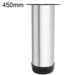 Gambe di supporto per mobili in acciaio inox spazzolato, ideali per divani e tavolini da caffè., 50mm, 60mm, 80mm, 100mm, 120mm, 150mm, 200mm, 250mm, 300mm, 350mm, 400mm, 450mm, 500mm