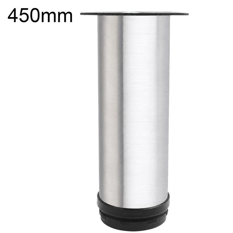 Gambe di supporto per mobili in acciaio inox spazzolato, ideali per divani e tavolini da caffè., 50mm, 60mm, 80mm, 100mm, 120mm, 150mm, 200mm, 250mm, 300mm, 350mm, 400mm, 450mm, 500mm