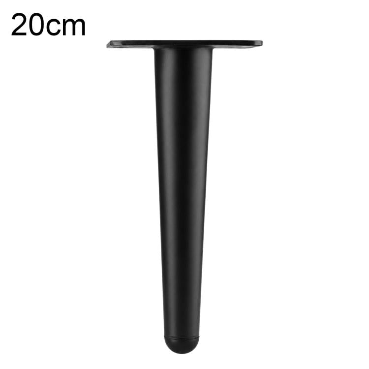 Gambe di supporto metalliche dritte per mobili 15cm