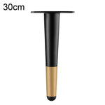 Gambe di supporto metalliche dritte per mobili 15cm