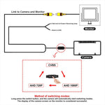 Cornice portatarga standard USA impermeabile HD a infrarossi per auto con visione notturna