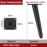 Gambe di supporto in metallo per mobili 10-30 cm