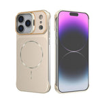 Custodia magnetica in PC senza cornice a copertura parziale per iPhone 18 Pro e