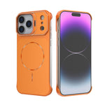Custodia magnetica in PC senza cornice a copertura parziale per iPhone 18 Pro e