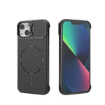 Custodia magnetica in PC senza cornice a copertura parziale per iPhone 13