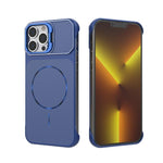 Custodia magnetica in PC senza cornice a copertura parziale per iPhone 14 Pro e