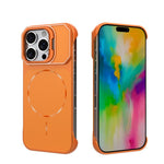 Custodia magnetica in PC senza cornice a copertura parziale per iPhone 17 e