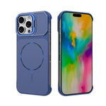 Custodia magnetica in PC senza cornice a copertura parziale per iPhone 17 e