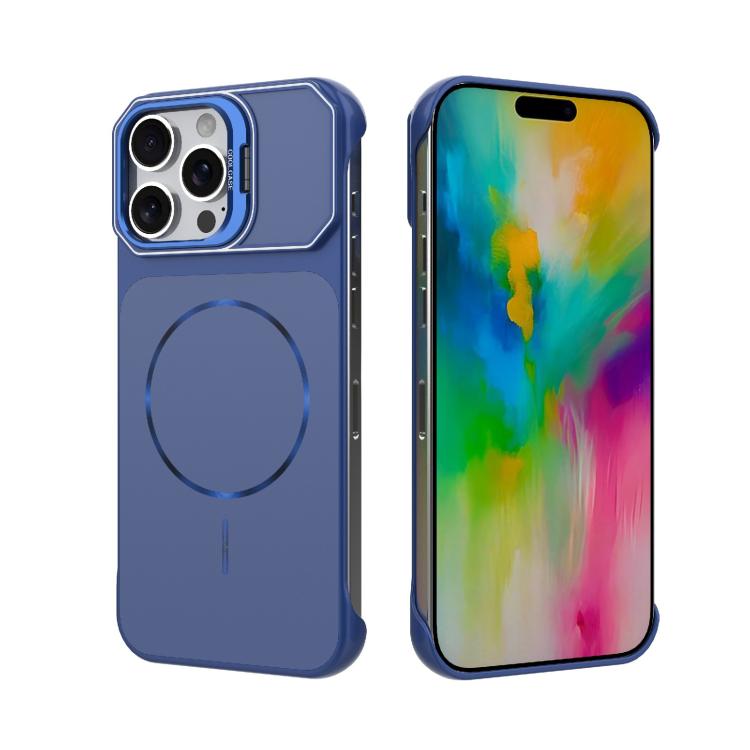 Custodia magnetica in PC senza cornice a copertura parziale per iPhone 17 e