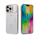 Custodia magnetica in PC senza cornice a copertura parziale per iPhone 17 e