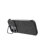 Custodia magnetica in PC senza cornice a copertura parziale per iPhone 17 e
