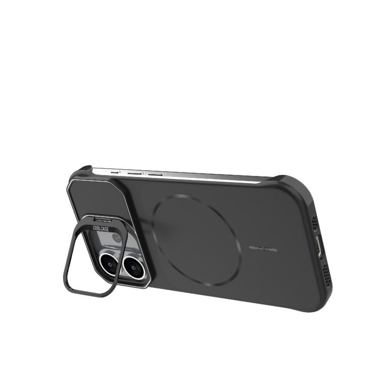 Custodia magnetica in PC senza cornice a copertura parziale per iPhone 17 e