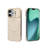 Custodia magnetica in PC senza cornice a copertura parziale per iPhone 17 e