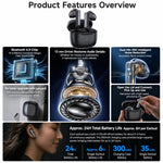Auricolari wireless Bluetooth Yesido TWS44 con doppio microfono, cancellazione del rumore (ENC) e riduzione del rumore., TWS44