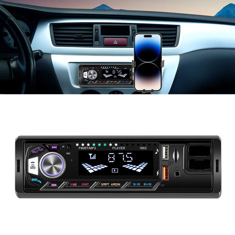Autoradio universale Single-DIN con lettore MP3 e Bluetooth