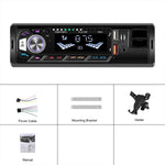 Autoradio universale Single-DIN con lettore MP3 e supporto per telefono., Standard without Memory Card, Standard with 32GB Memory Card