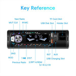 Autoradio universale Single-DIN con lettore MP3 e supporto per telefono., Standard without Memory Card, Standard with 32GB Memory Card