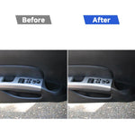 Adesivo decorativo per foro per tazza d'acqua per portiera in fibra di carbonio per auto per Nissan 350z 2006-2009, Car Door Water Cup Hole