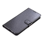 Custodia in pelle con glitter a libro per iPhone 18 Pro