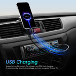 Autoradio universale singolo DIN con Bluetooth, lettore MP3 e radio FM., Standard without Memory Card, Standard with 64GB Memory Card