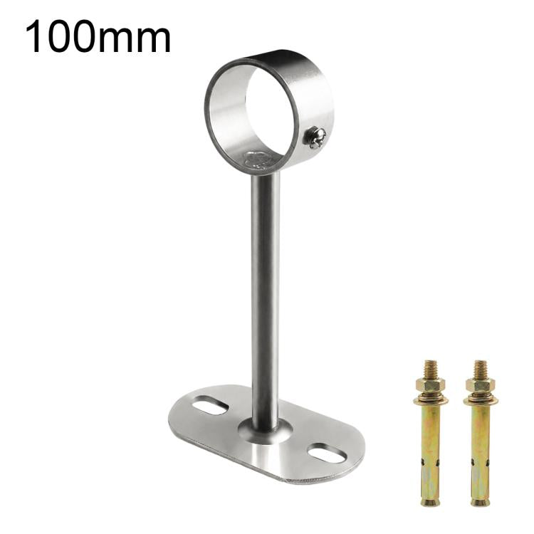 Staffa montaggio a flangia in acciaio inox per tubi 32 mm