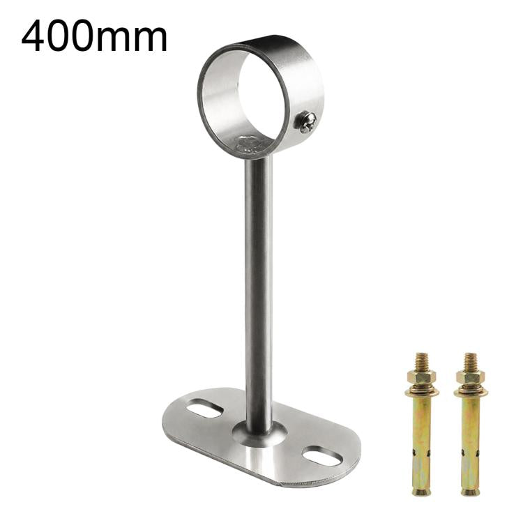Adatto a tubi tondi da 32 mm. Staffa di montaggio a flangia in acciaio inox per asta stendibiancheria., 100mm, 150mm, 200mm, 250mm, 300mm, 350mm, 400mm, 500mm