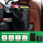 Borsa portaoggetti per auto, gancio per sedile posteriore, cestino della spazzatura, Black Green, Black, Black Green + Trash Bags, Black + Trash Bags, Black Green + Tissue Bag
