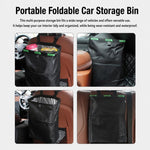 Borsa portaoggetti per auto, gancio per sedile posteriore, cestino della spazzatura, Black Green, Black, Black Green + Trash Bags, Black + Trash Bags, Black Green + Tissue Bag