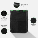 Borsa portaoggetti per auto, gancio per sedile posteriore, cestino della spazzatura, Black Green, Black, Black Green + Trash Bags, Black + Trash Bags, Black Green + Tissue Bag