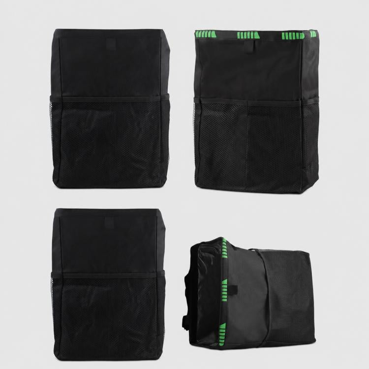 Borsa portaoggetti per auto, gancio per sedile posteriore, cestino della spazzatura, Black Green, Black, Black Green + Trash Bags, Black + Trash Bags, Black Green + Tissue Bag